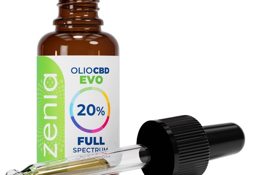 Olio Evo FS 20  30ml   Bottiglietta con Dropper