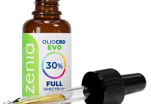 Olio Evo FS 30  30ml   Bottiglietta con Dropper