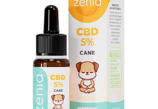 Olio Cane 10ml   Bottiglietta e Scatoletta