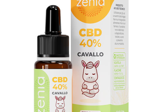 Olio Cavallo 40  10ml   Bottiglietta e Scatolino