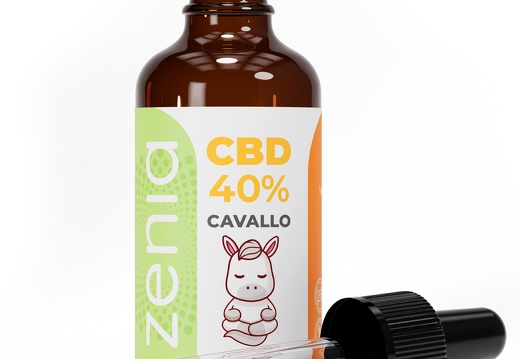 Olio Cavallo 40  50ml   Bottiglietta con Dropper