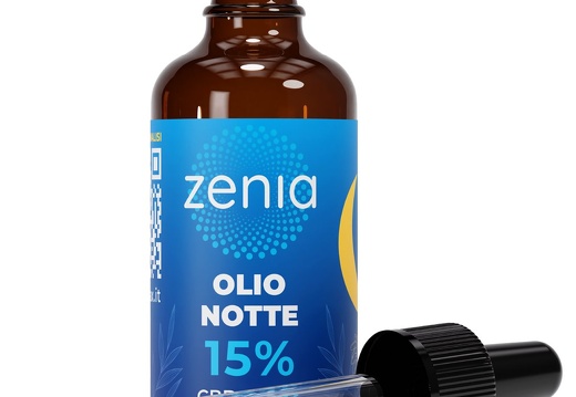 Olio Notte 15  50ml   Bottliglietta con Dropper